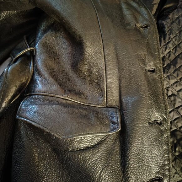 Leather jacket - Picture 4 of 8